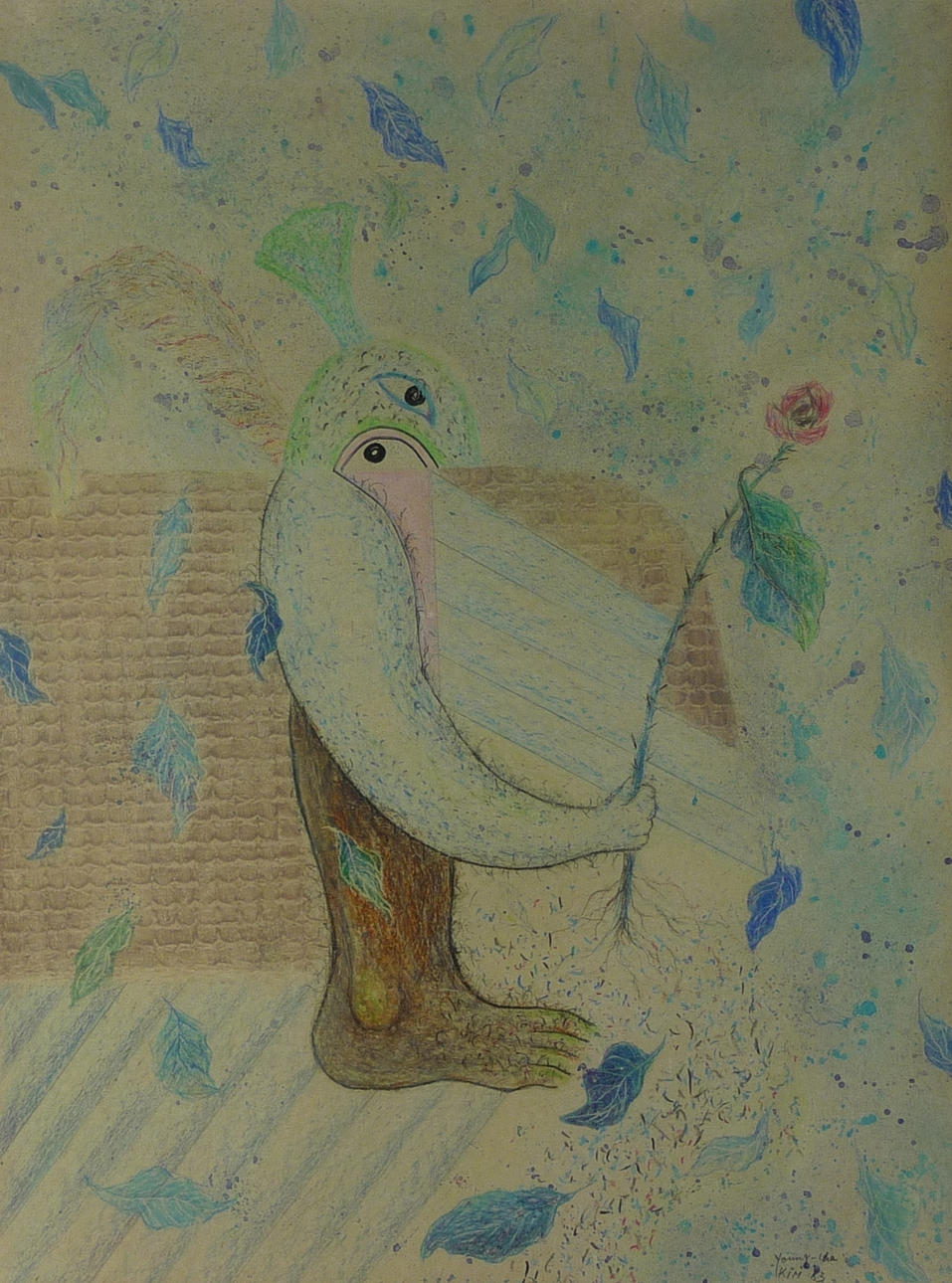 UNG-CHA KIM. Symbolsk fremstilling.