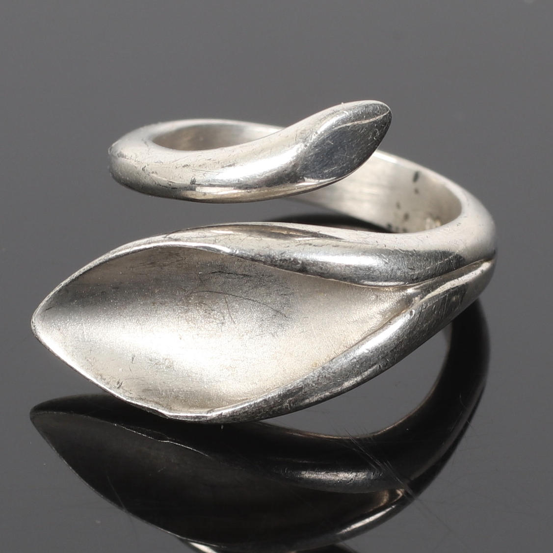 (6A36) RING, silver, 1900-tal.