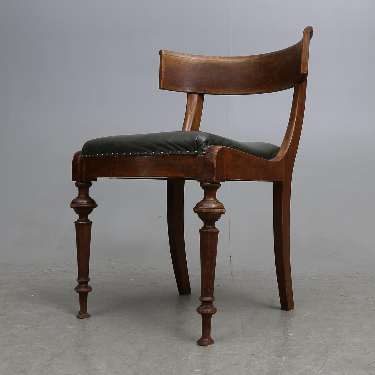 SKRIVBORDSSTOL, sulla-modell, 1800-tal.