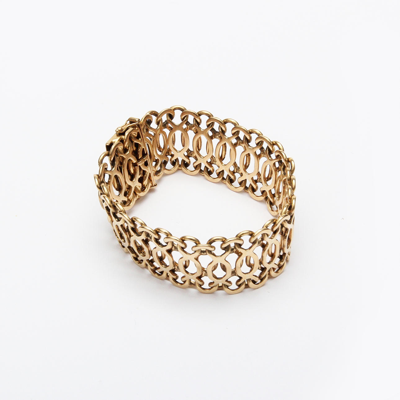 ARMBAND, 18 K, guld.