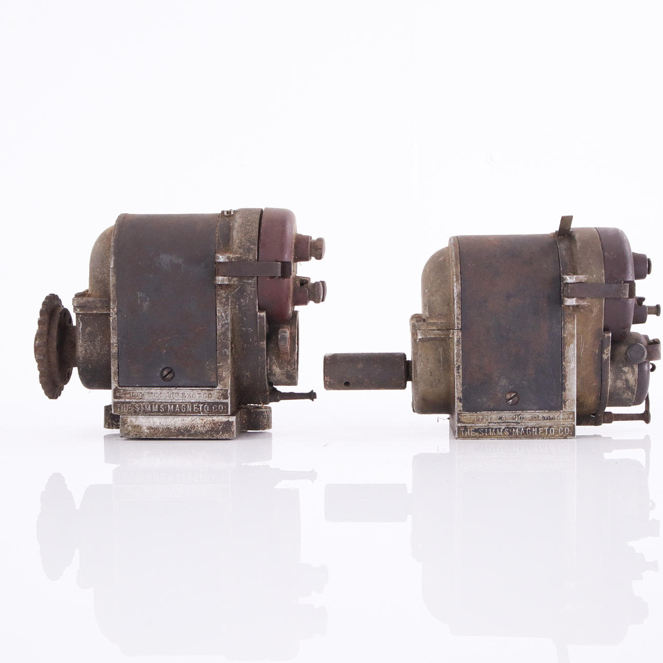 SIMS, magneter, 2 st, mod C4, ca 1920, USA.
