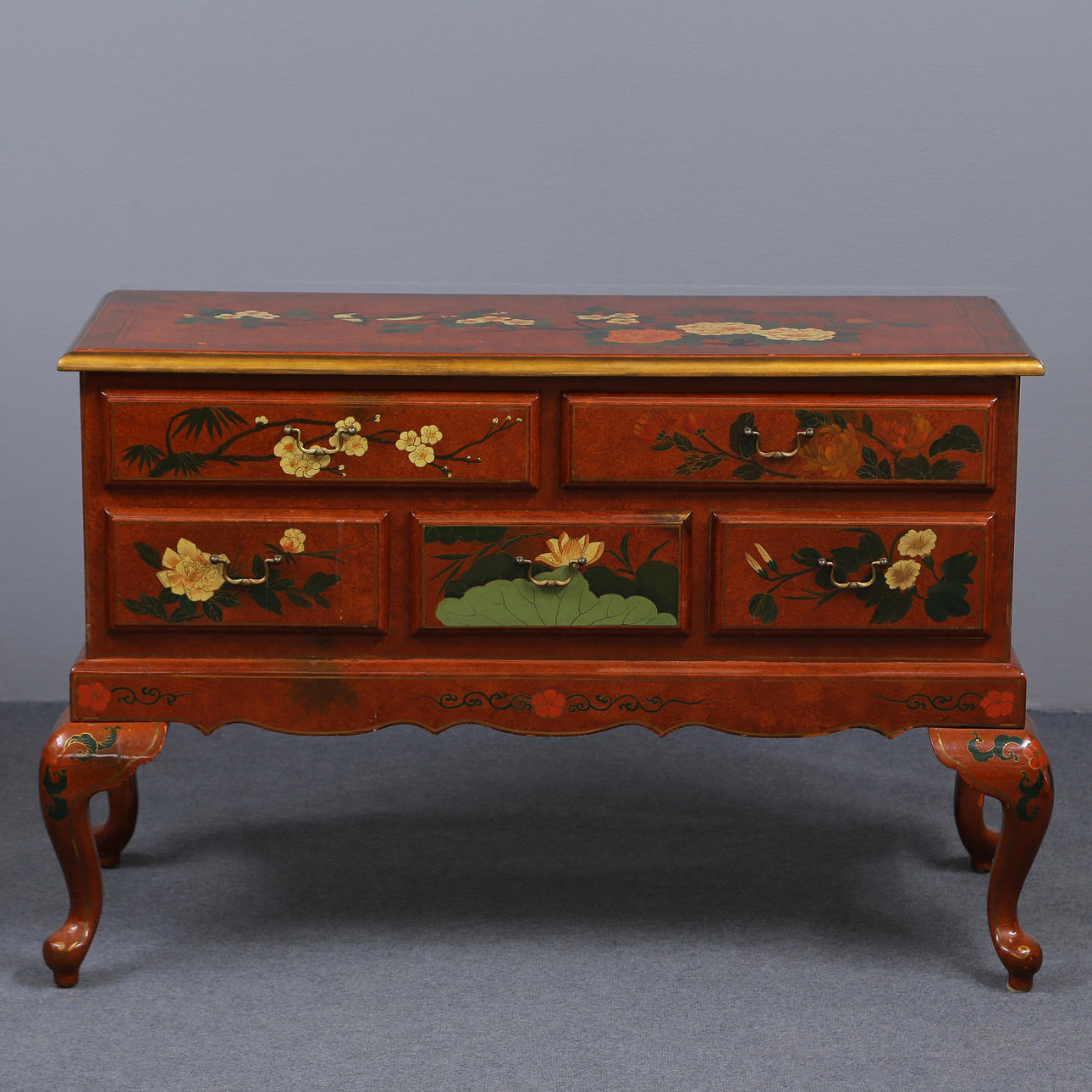 SIDEBOARD/BYRÅ, KINESISK STIL, 1900-TAL.