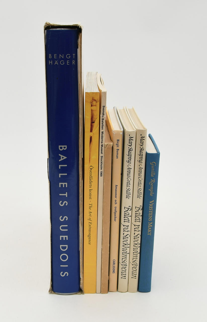 Swedish ballet & dance. 9 Volumes.