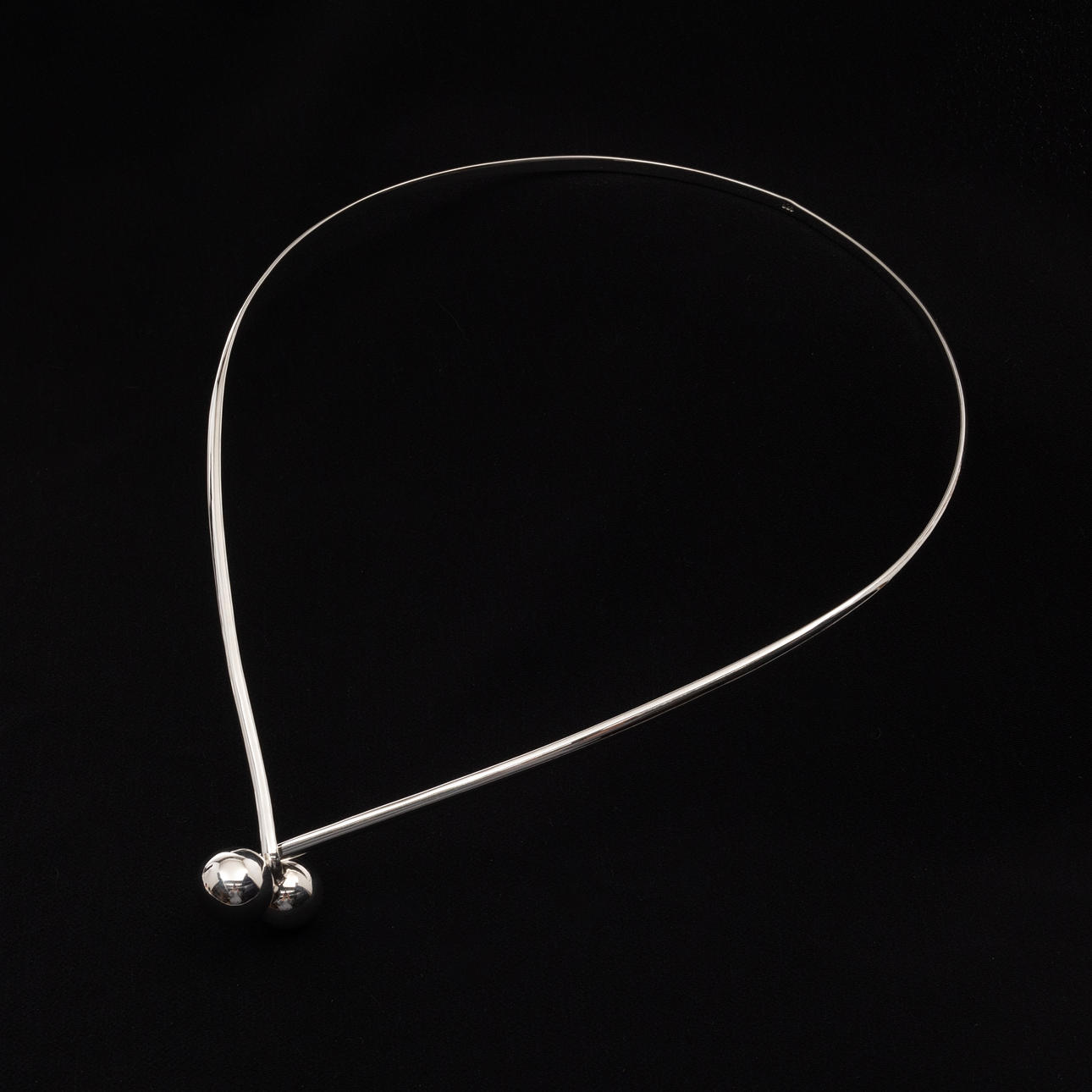 HALSRING, Sterlingsilver.