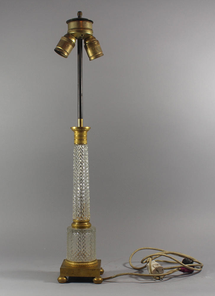 LAMPA, klassicism, glas, 1800-tal.