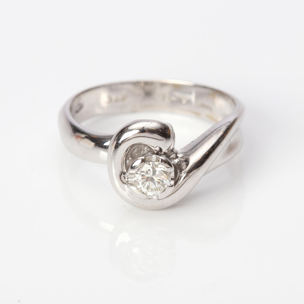 DIAMANTRING 18K, ca 0,25 ct.