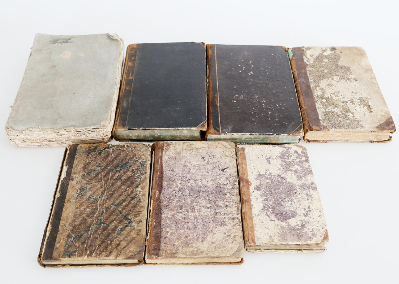 BÖCKER, 7 st, 1800-tal.