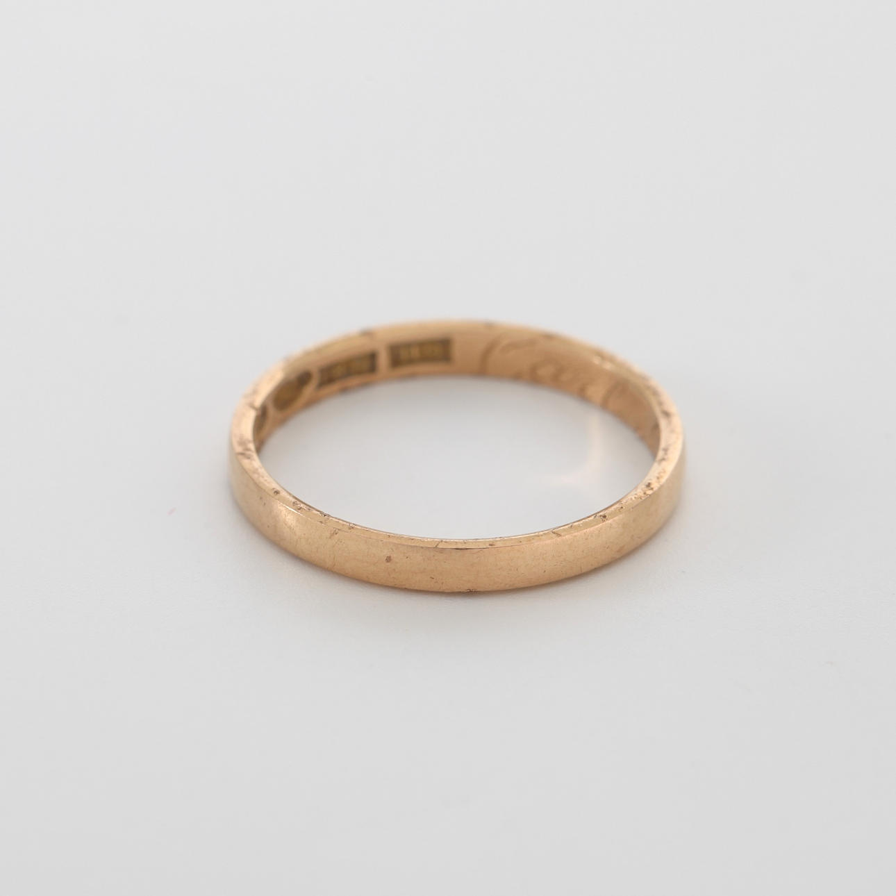 SLÄT RING, 18K guld, 1958.