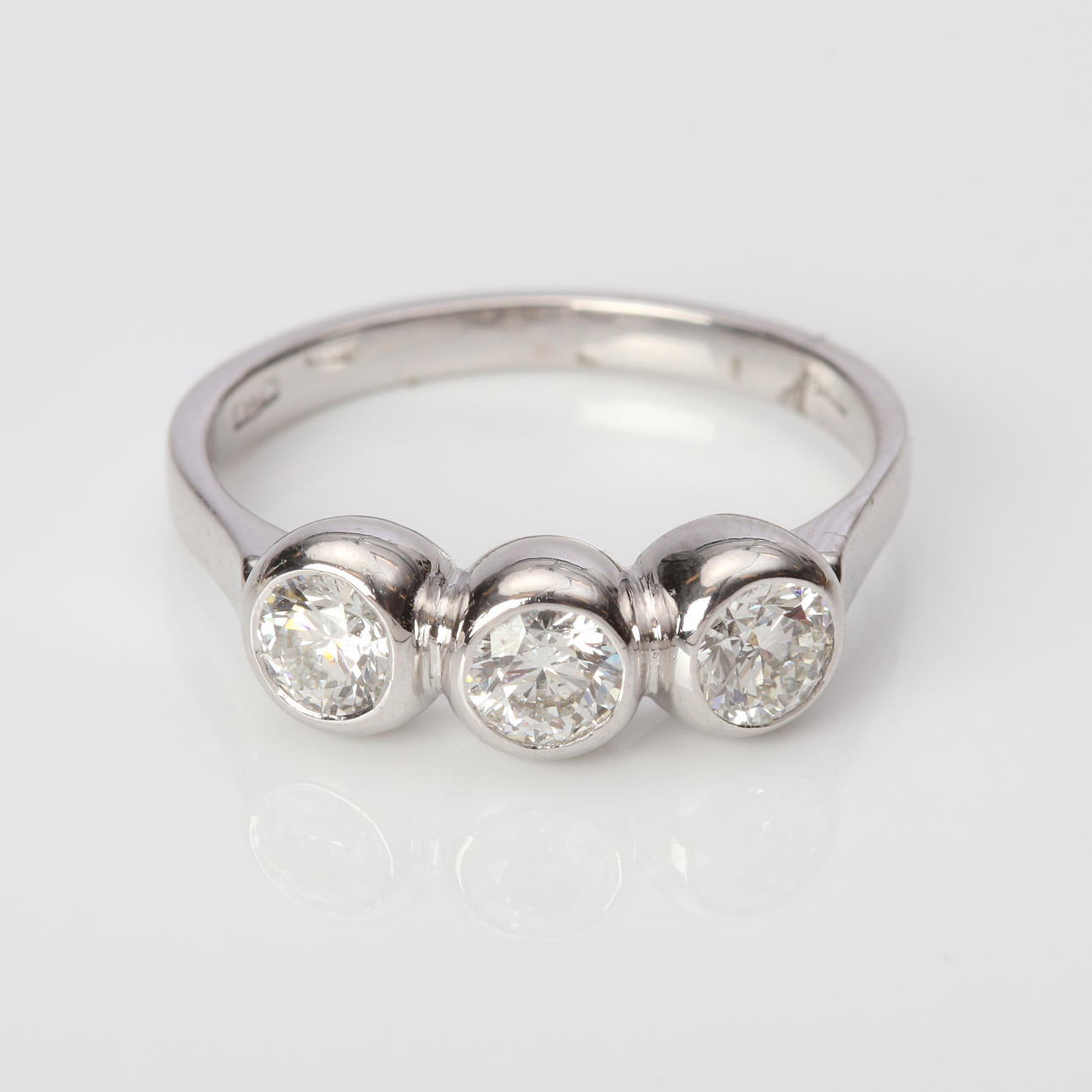 DIAMANTRING 18K ca 0,90 ct.