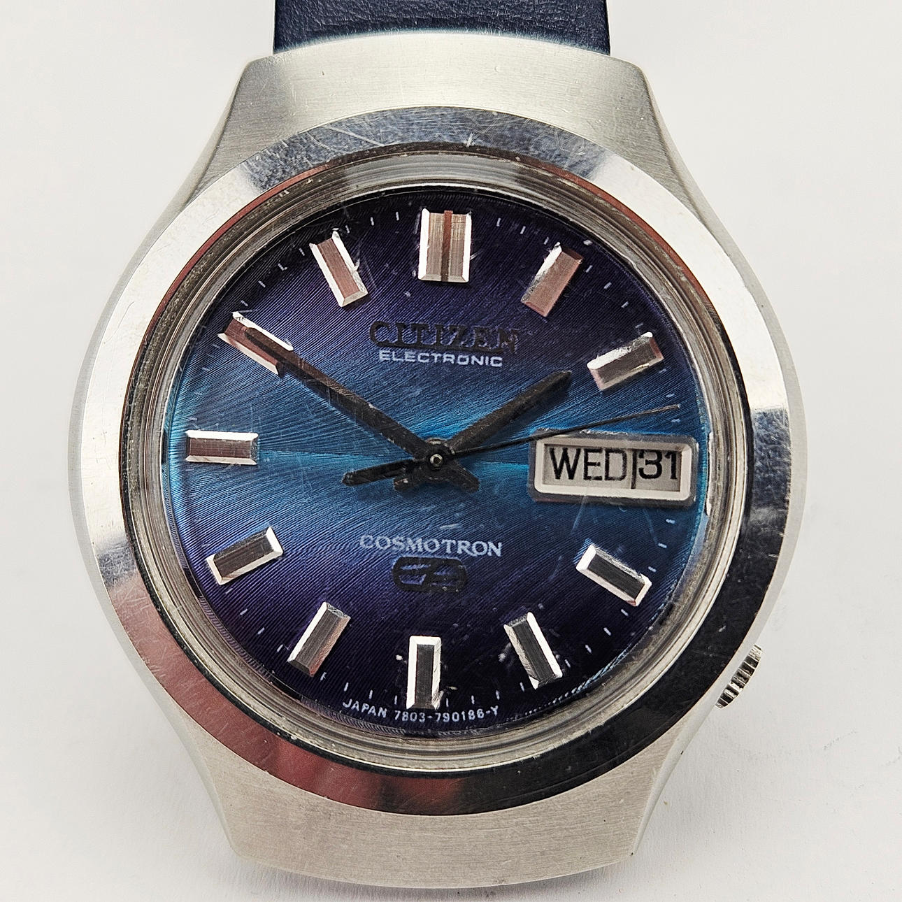 ARMBANDSUR, stål, Citizen, Electronic, Cosmotron.