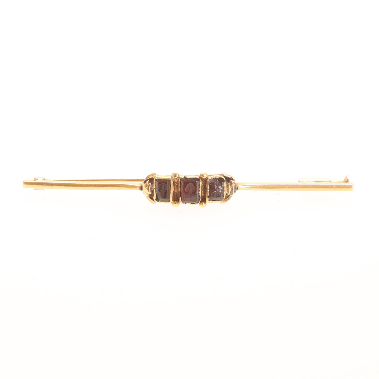 BROSCH, 18 k guld.