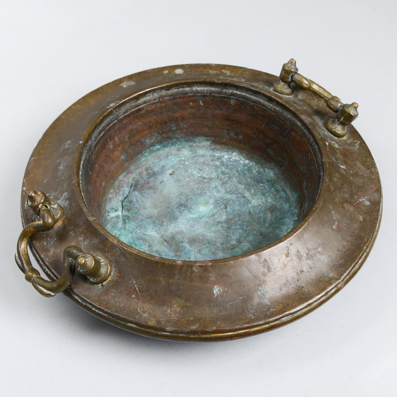 VÄRMEFAT/ELDFAT, brons & mässing, 1800-tal.