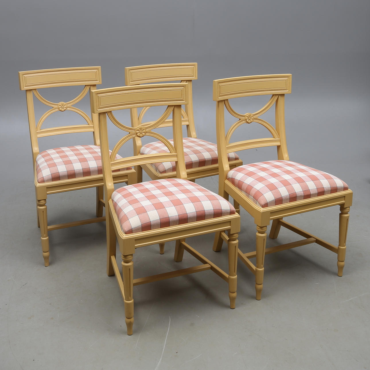 STOLAR, 4 st, "Bellman" ur serien Gamla Sverige, Åmells möbler.