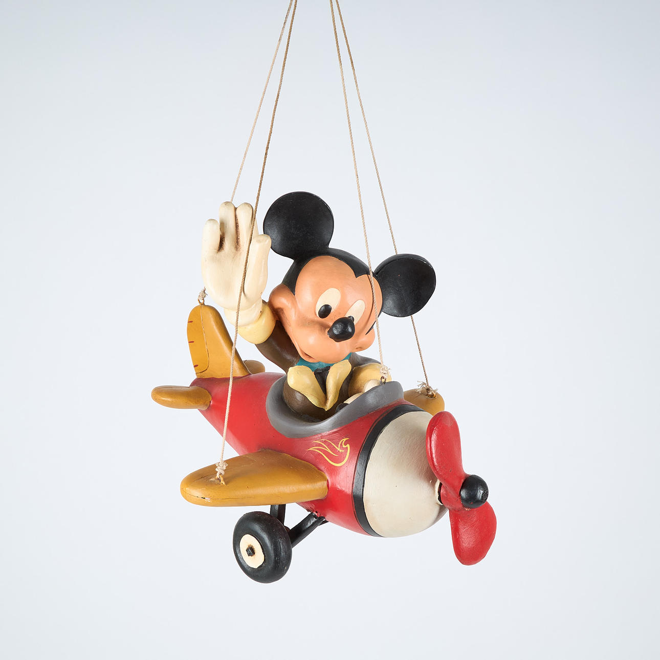 MICKEY MOUSE. Mobile, Mickey Mouse im Flugzeug, Disney.