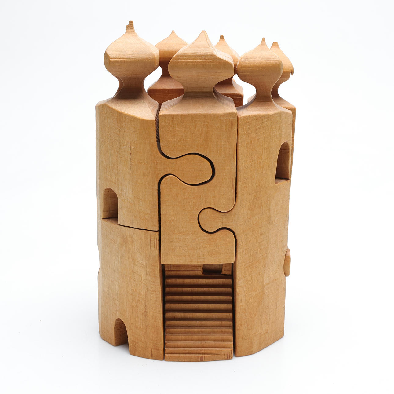 GUNNAR KANEVAD. sculpture, wood, unsigned.