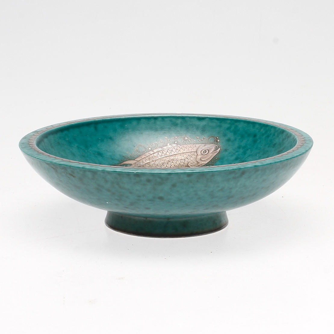 SKÅL, stengods, "Argenta", Wilhelm Kåge, Gustavsberg.