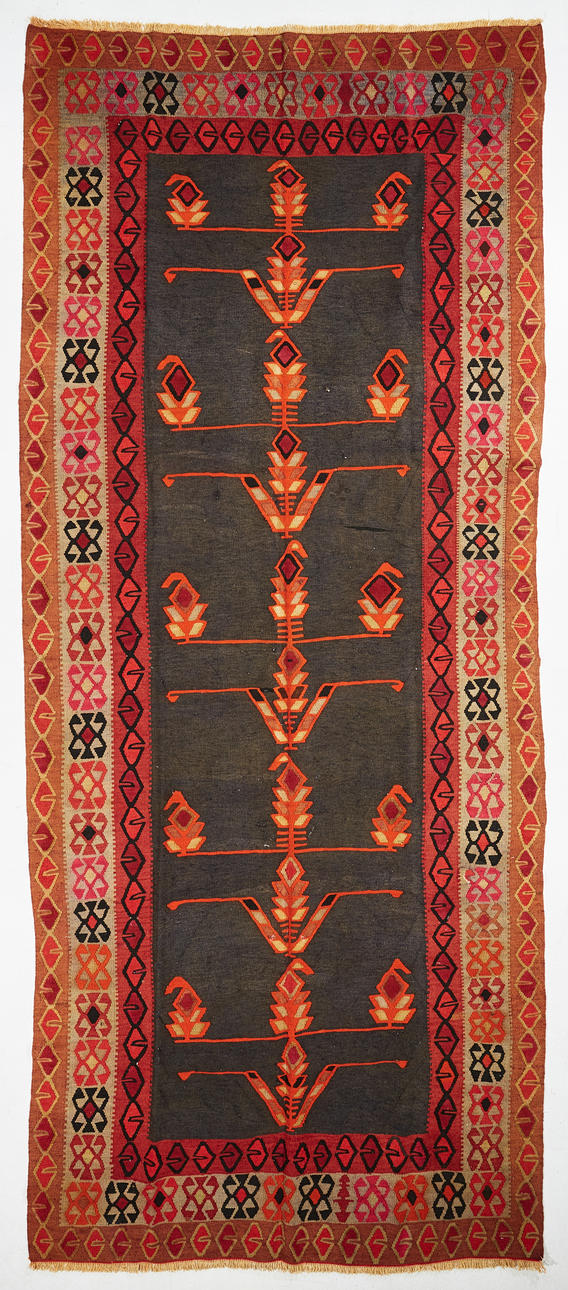 ORIENTMATTA, Kelim, persisk, old, ca 412x174 cm.