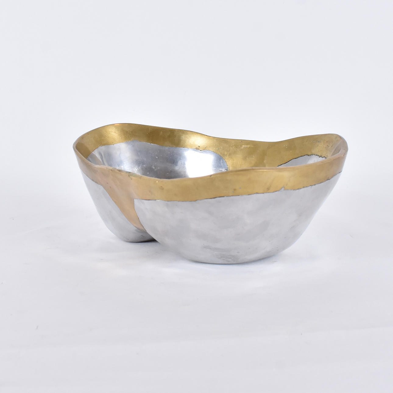 DAVID MARSHALL. Skål, aluminium och mässing.