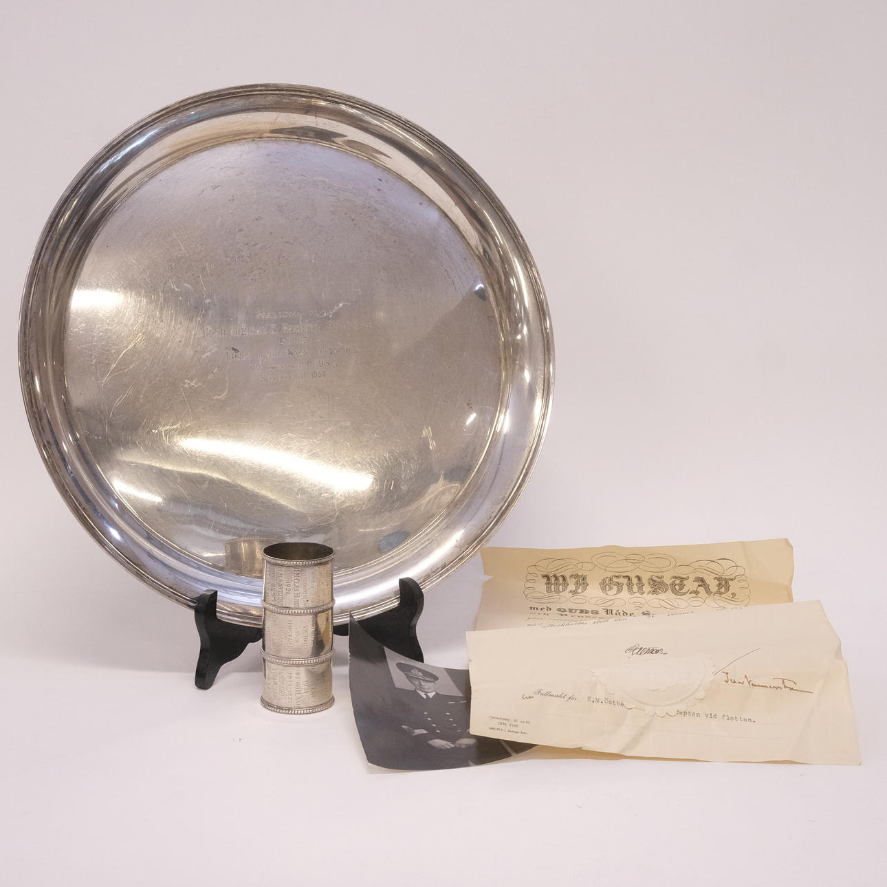 PRESENTERFAT, SILVER.