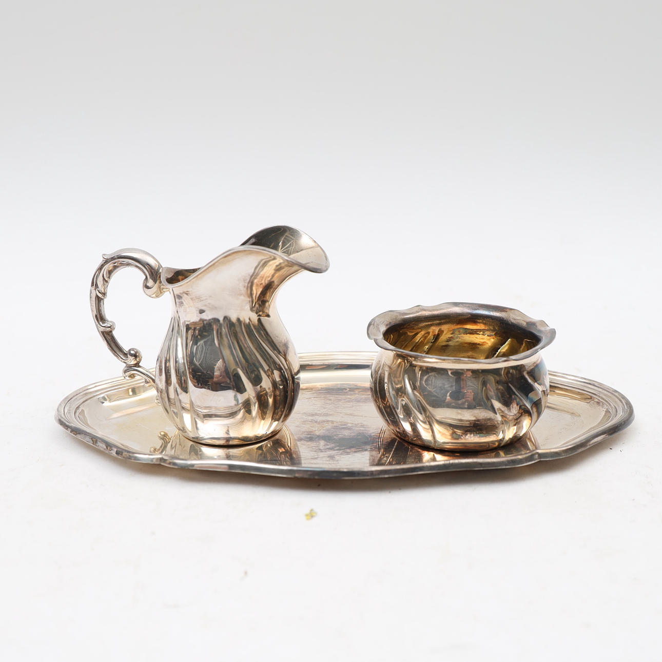 SERVERINGSSERVIS, Silver, 1900-tal, rokokostil.