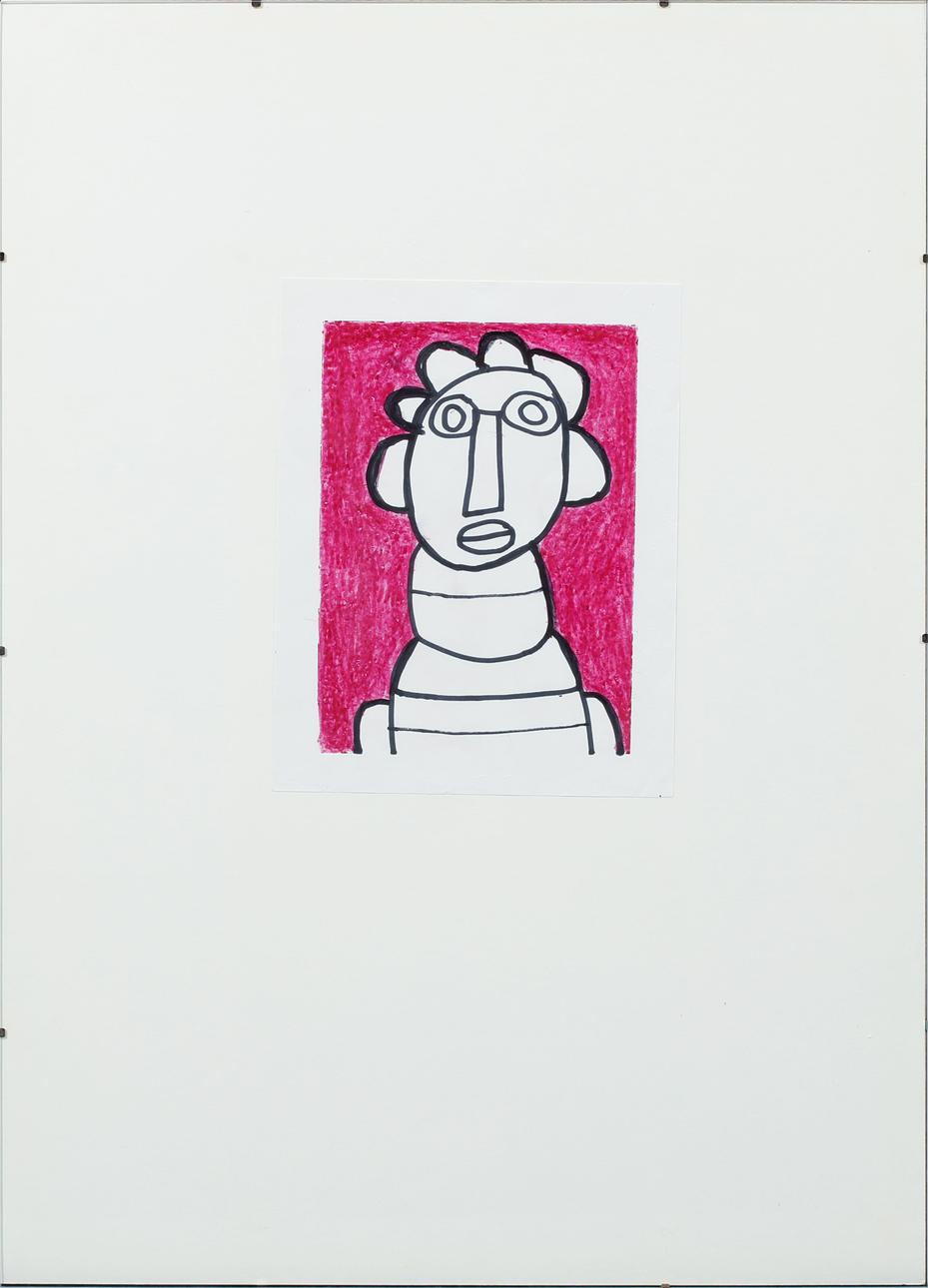 VINCENT JACKSON. Untitled. Mixed media, signed on the reverse.