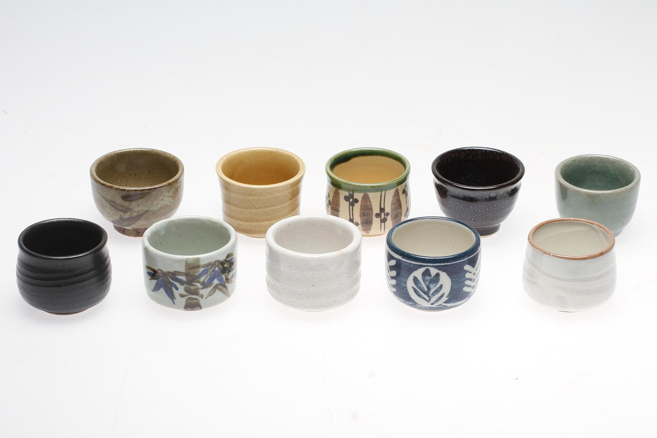 SKÅLAR, 10 st, keramik, Kina.