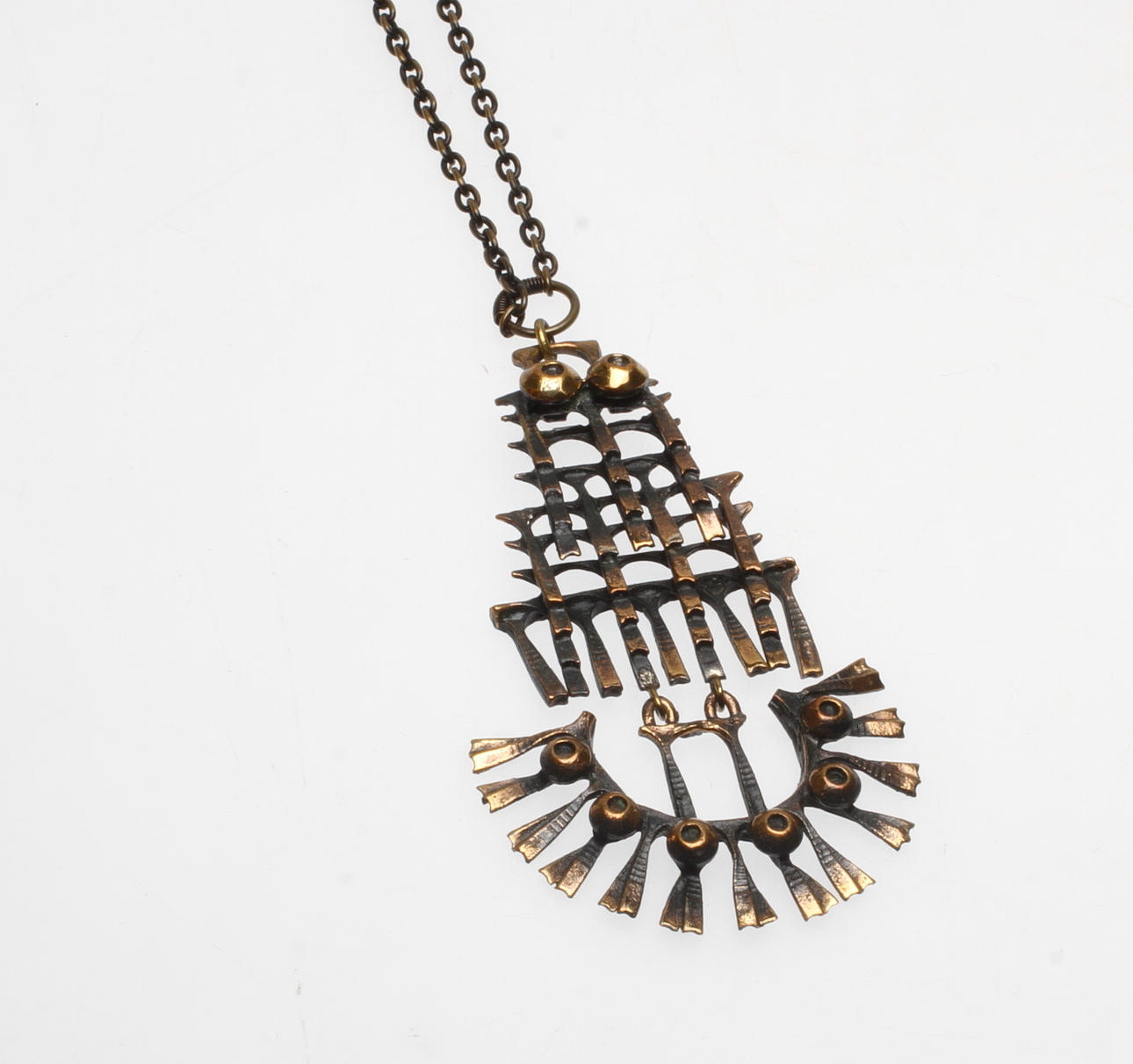 HALSSMYCKE, brons, troligen Pentii Sarpaneva, Finland.