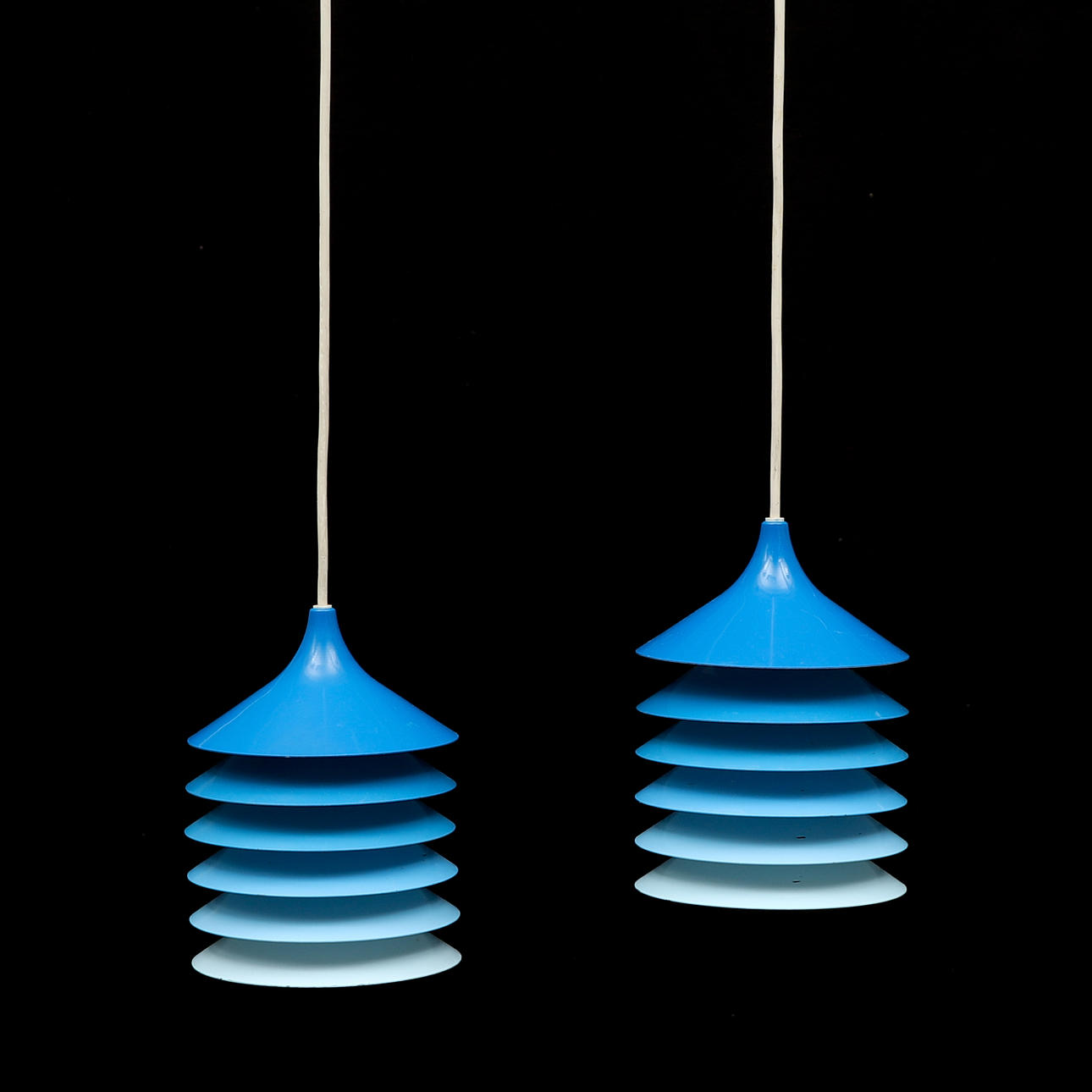BENT BOYSEN. Taklampor, 2 st, "Duett", IKEA.