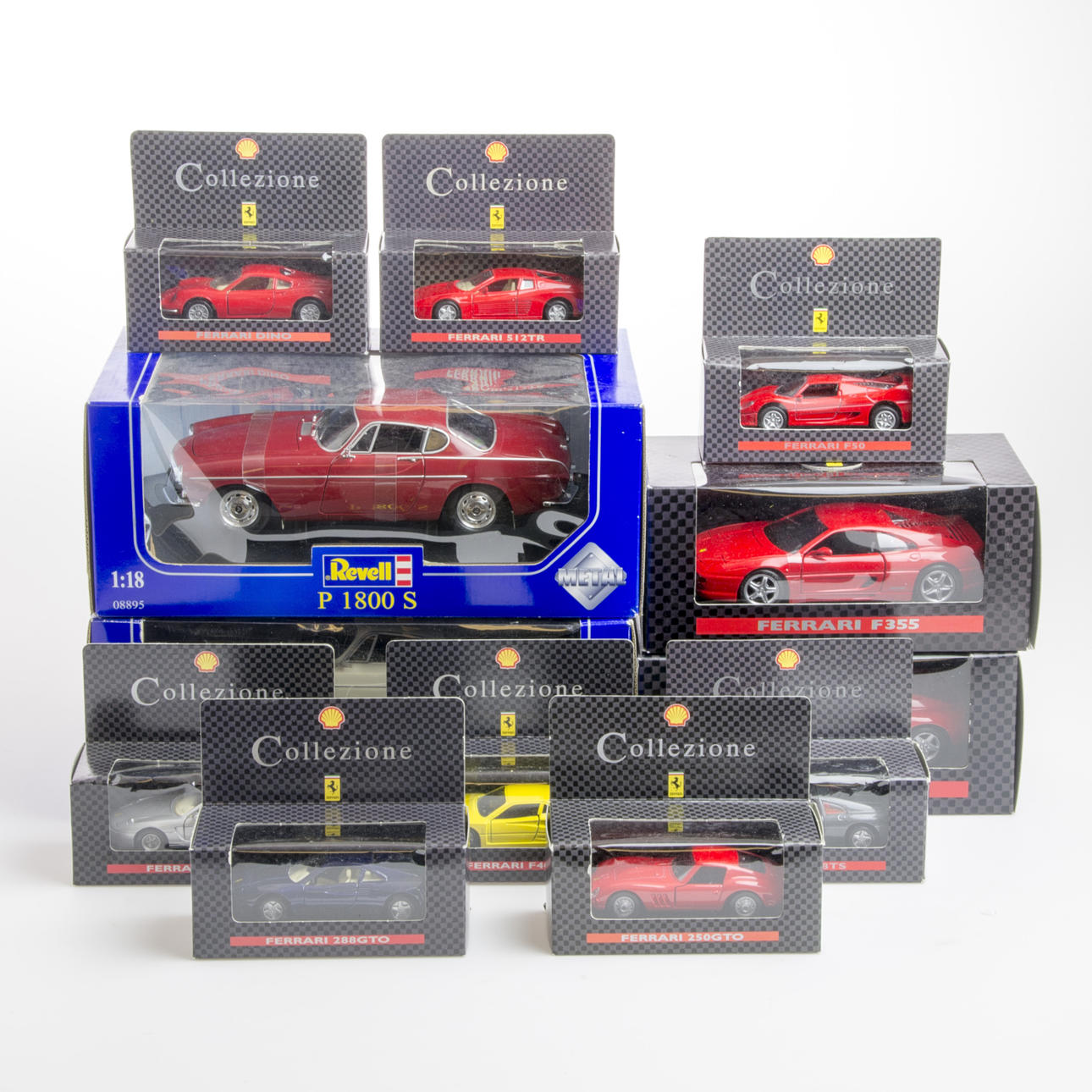 MODELLBILAR, 10 stycken, Revelle samt Collezione.