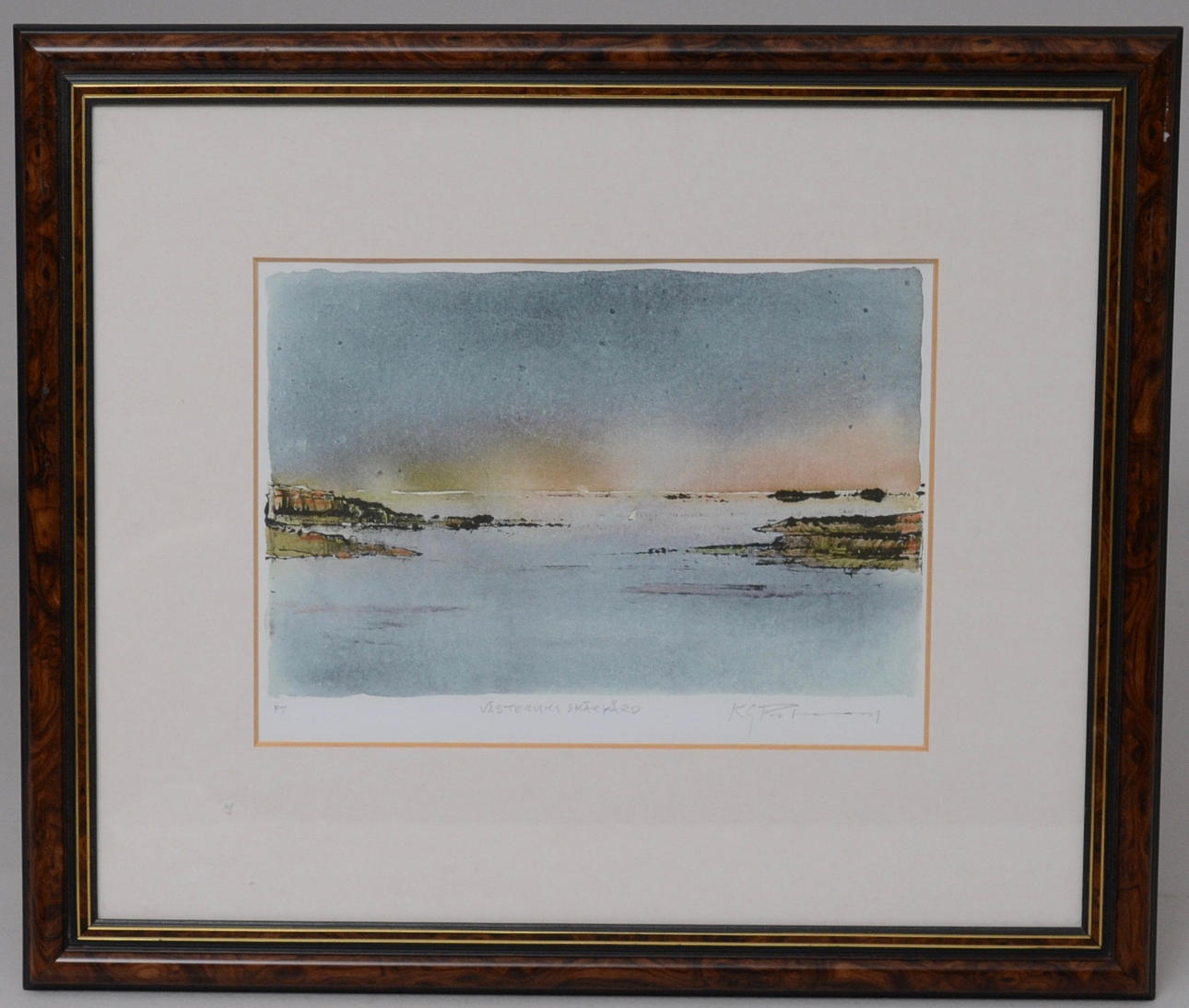 KG PETTERSSON. Landskap Västerviks skärgård.