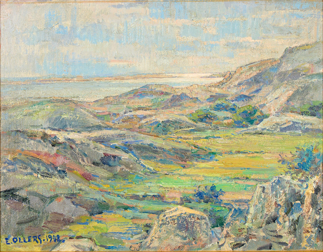EDVIN OLLERS. Landskap.