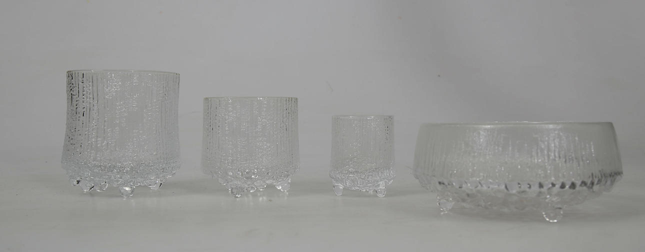 SERVIS, glas, "Ultima Thule", 34 delar, Iittala.