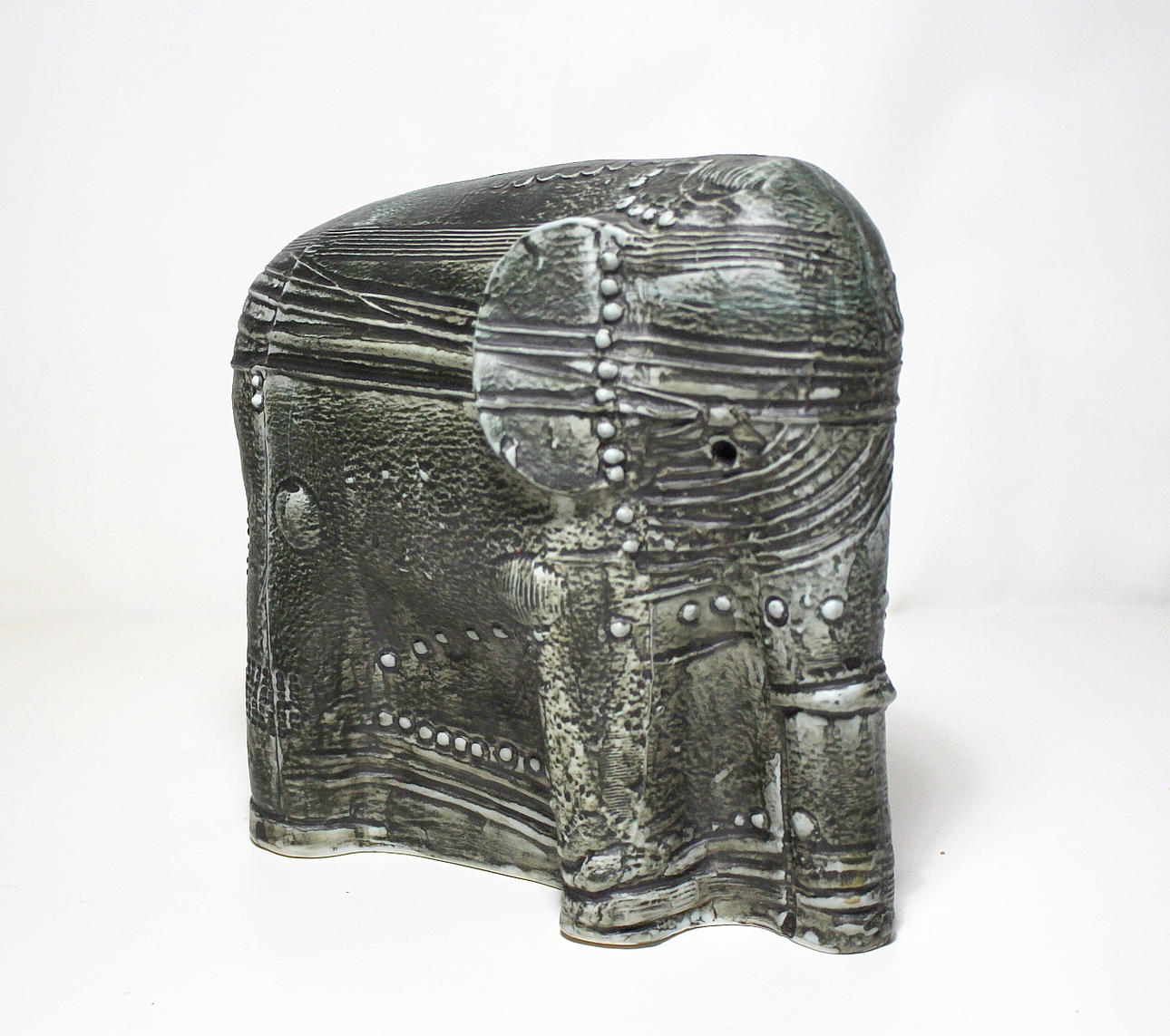 BERTIL VALLIEN. FIGURIN, Elefant, keramik, Rörstrand.