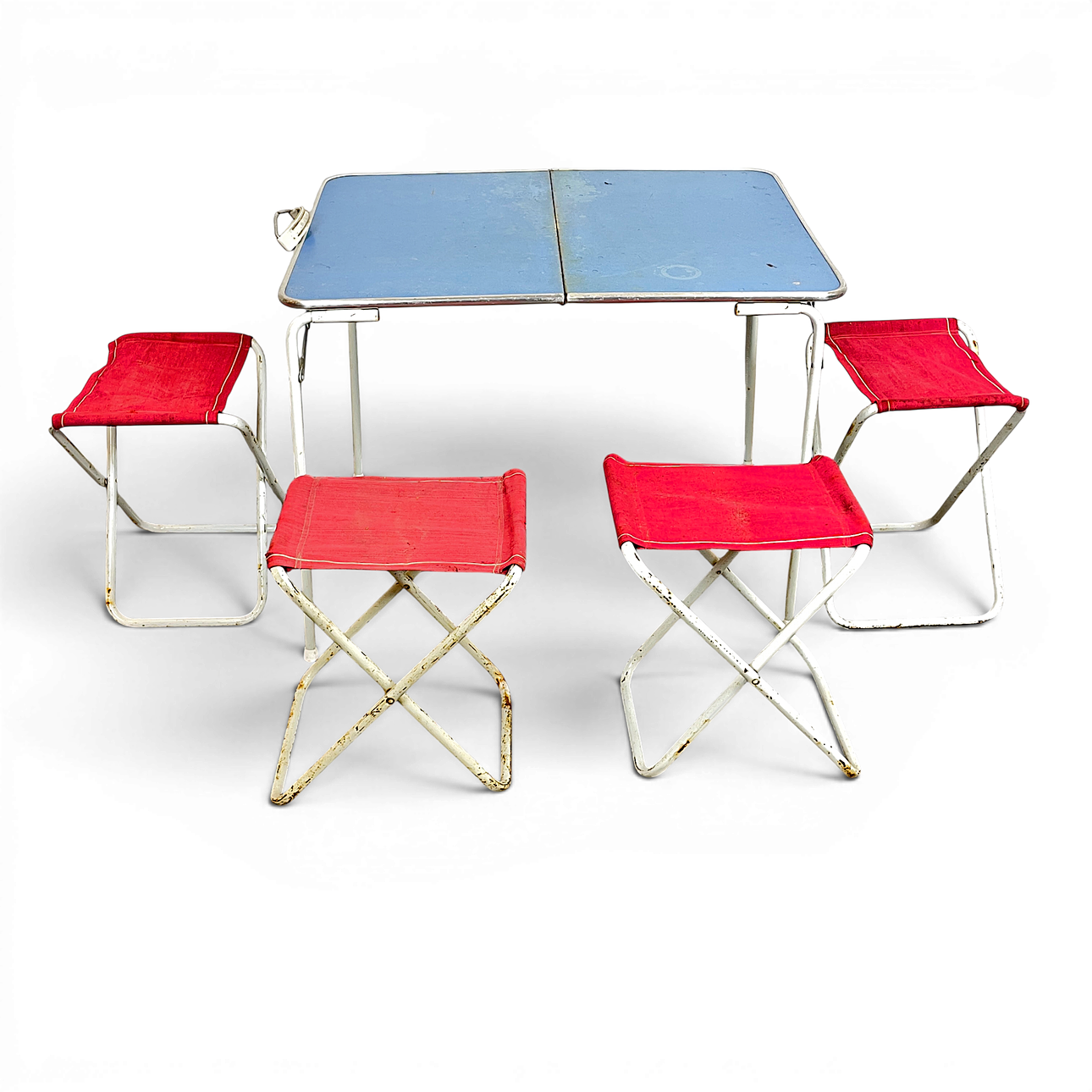 CAMPINGSET, 5 delar, 1960-tal.