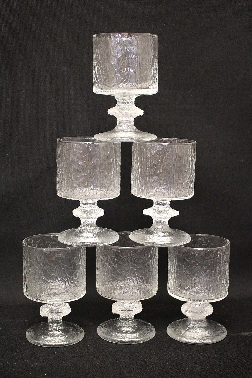 TIMO SARPANEVA. Vinglas,"Senator", Iittala.