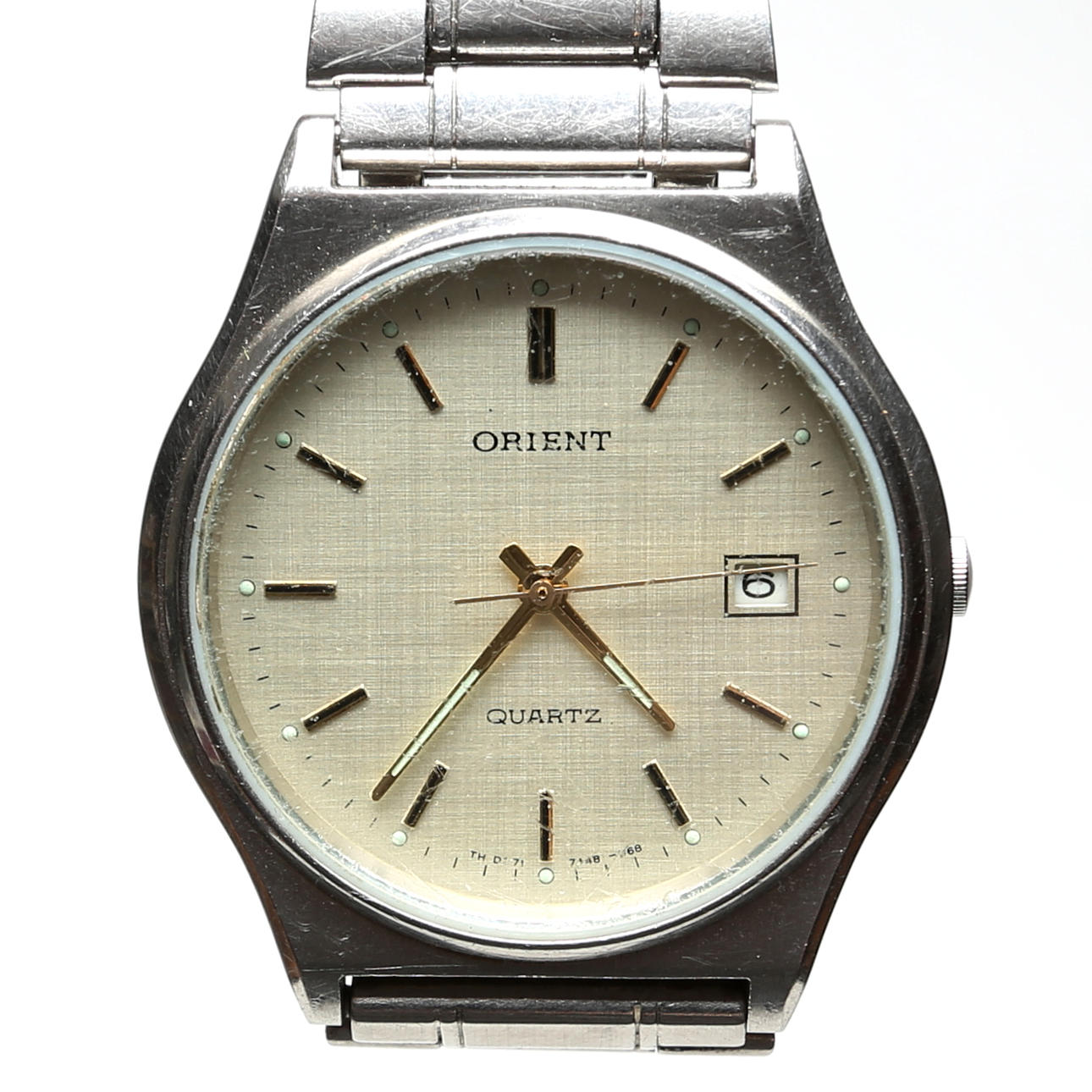 ARMBANDSUR, Orient, stål.