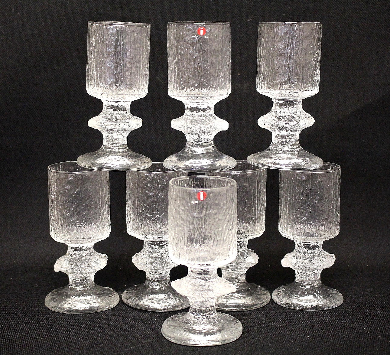 TIMO SARPANEVA. LIKÖRGLAS "Senator" Iittala, 1900-tal.