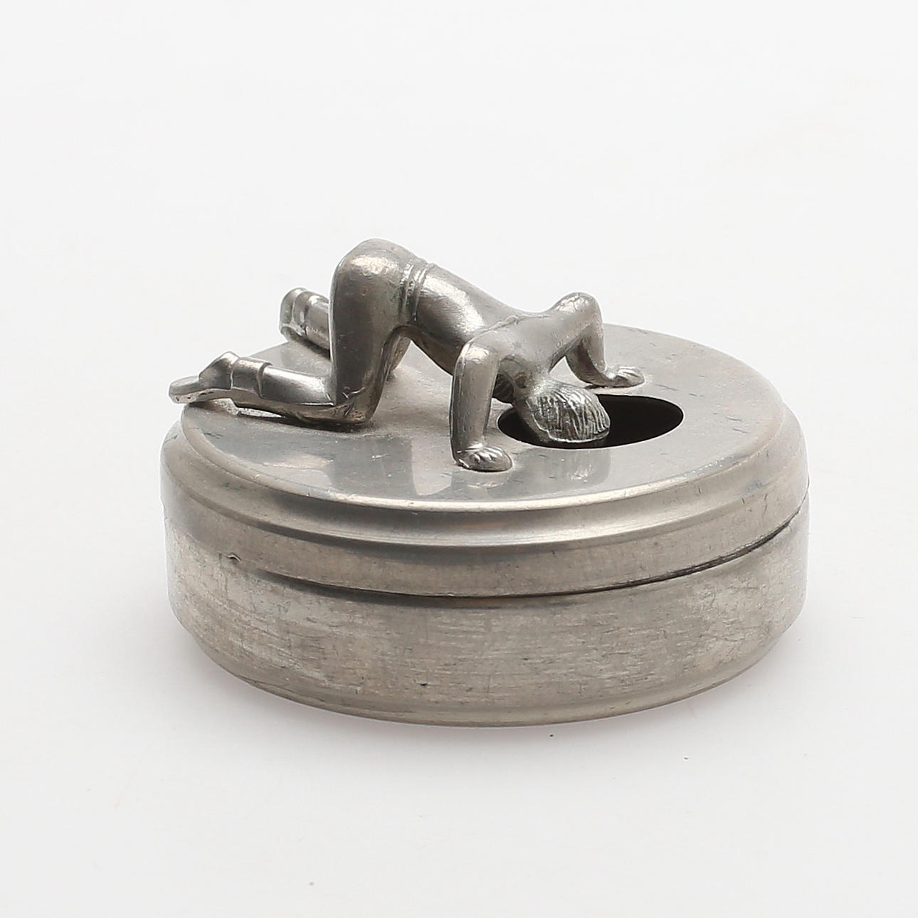 KNAPPASK, tenn, Widerholm & Dahlberg, Eskilstuna.