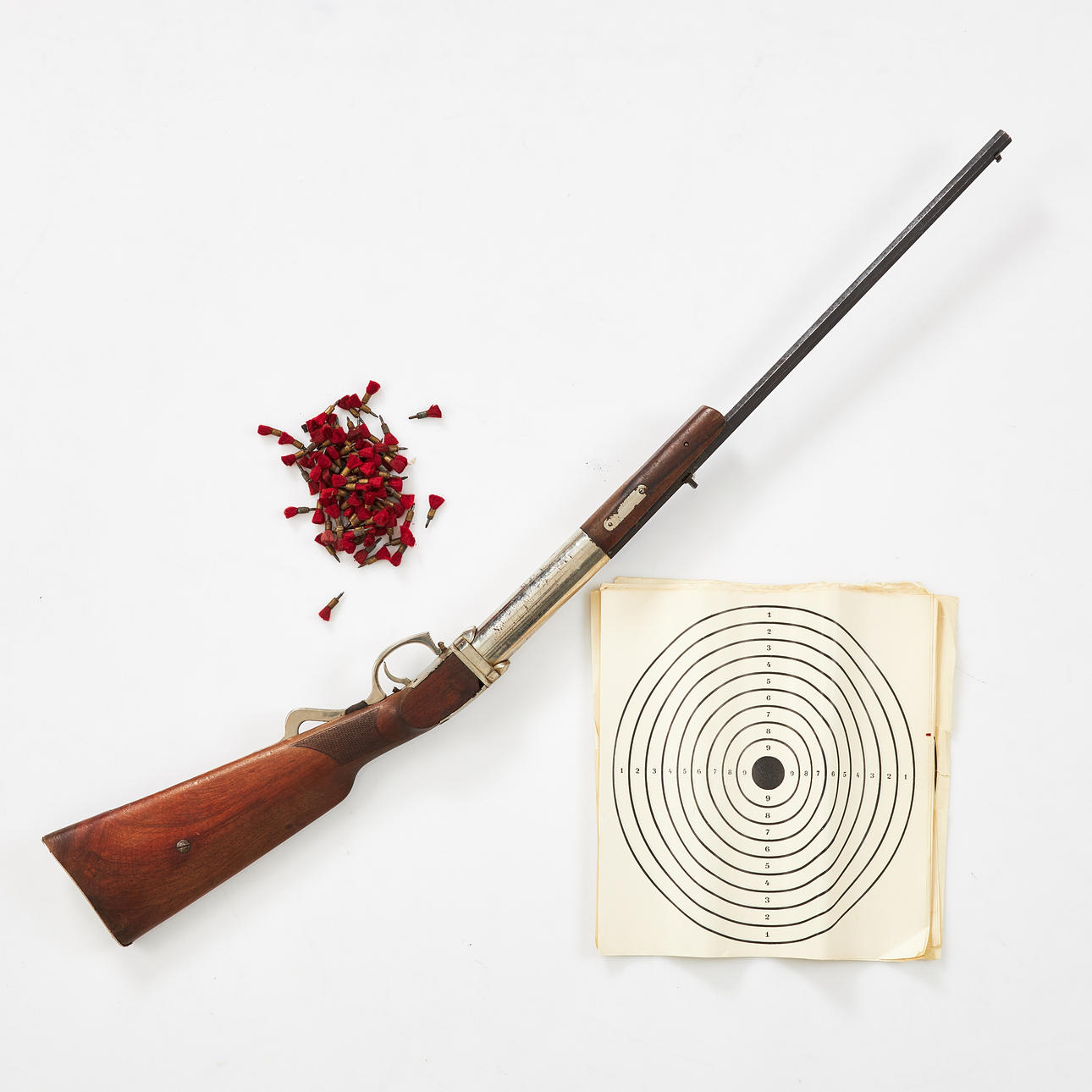 AIR RIFLE, so-called fairground rifle, first half of the 20th century ...