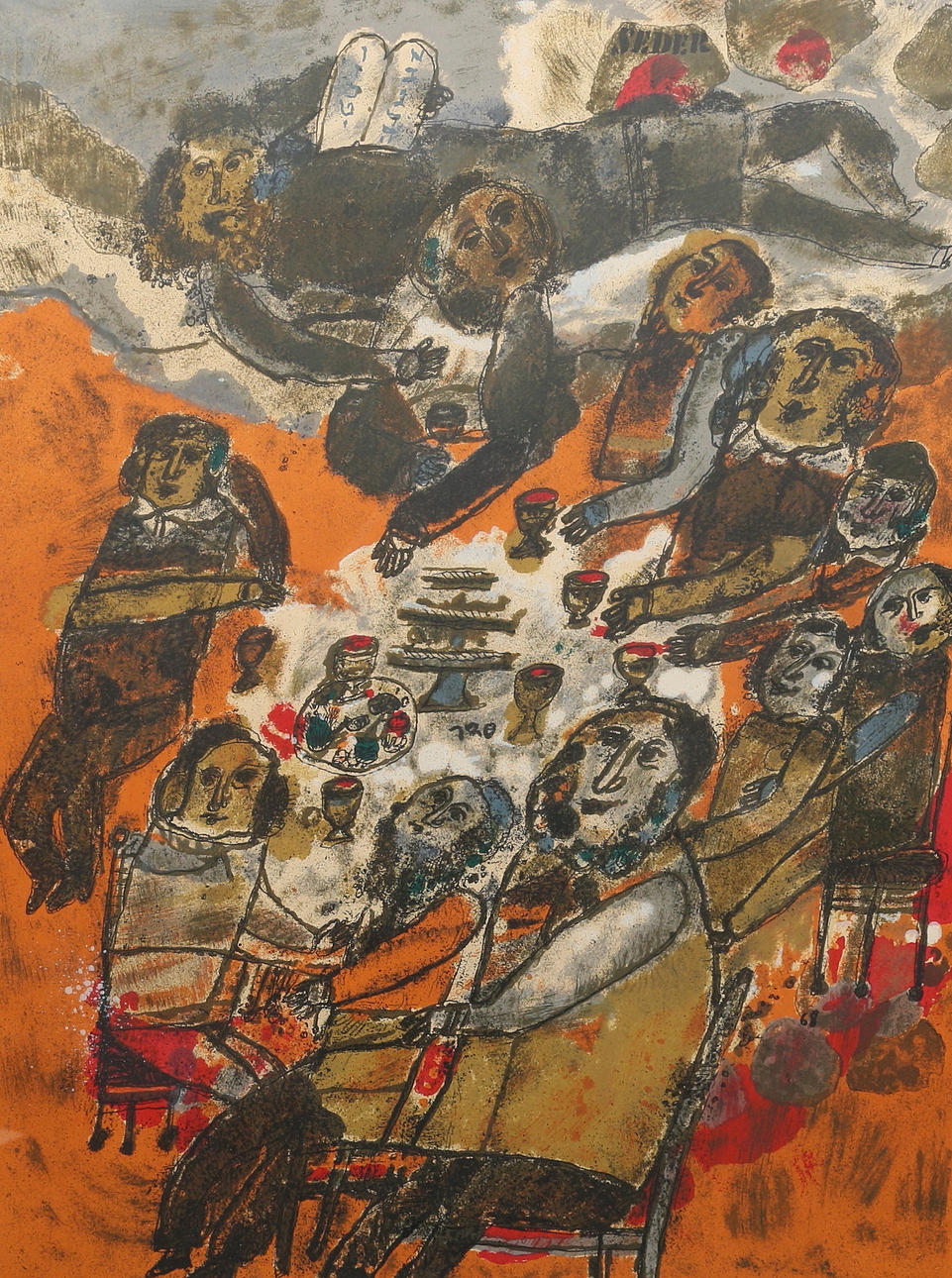 THEO TOBIASSE. Lithograph, signed and numbered.