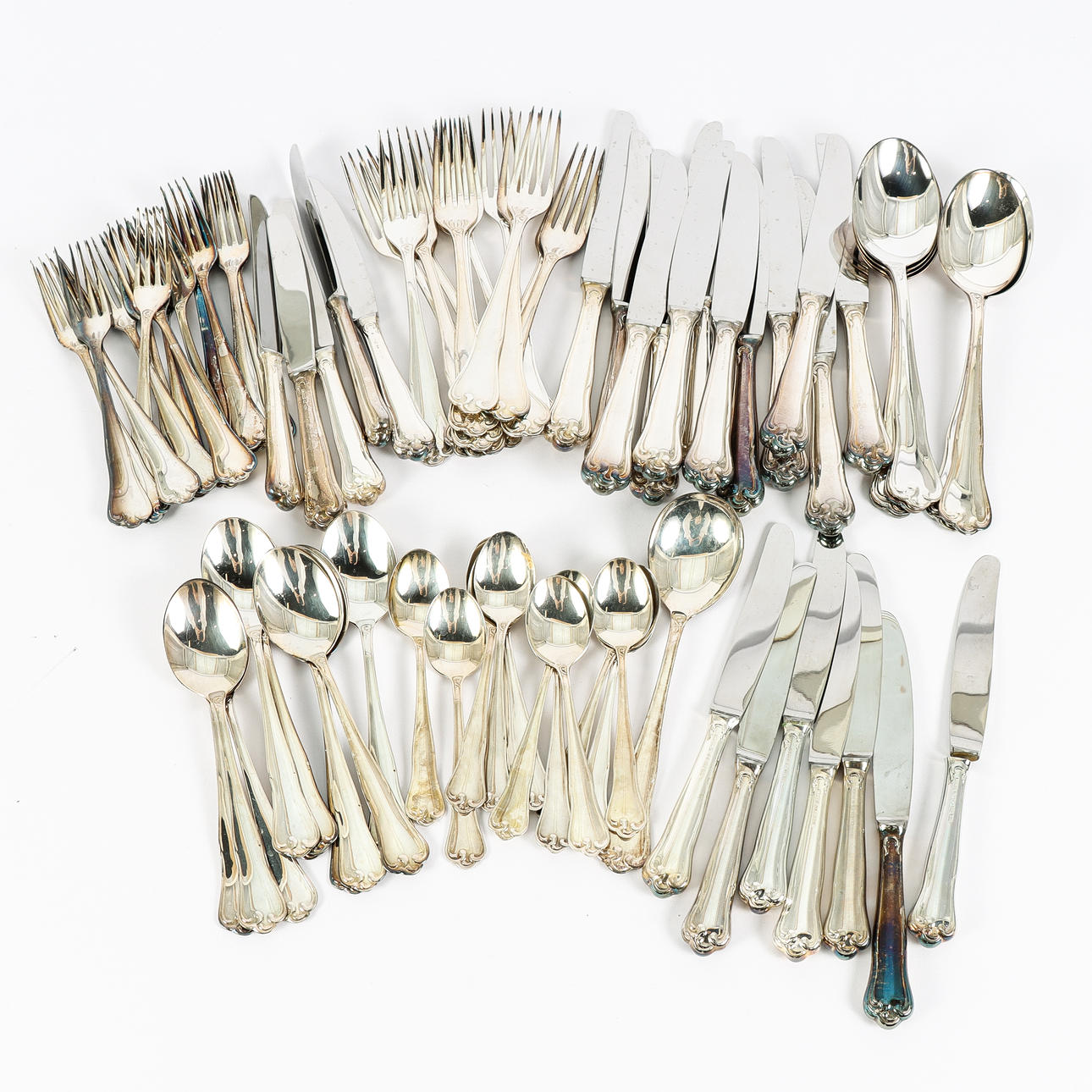 BESTICKSERVIS silver, "Symfoni", 79 delar, Mema.