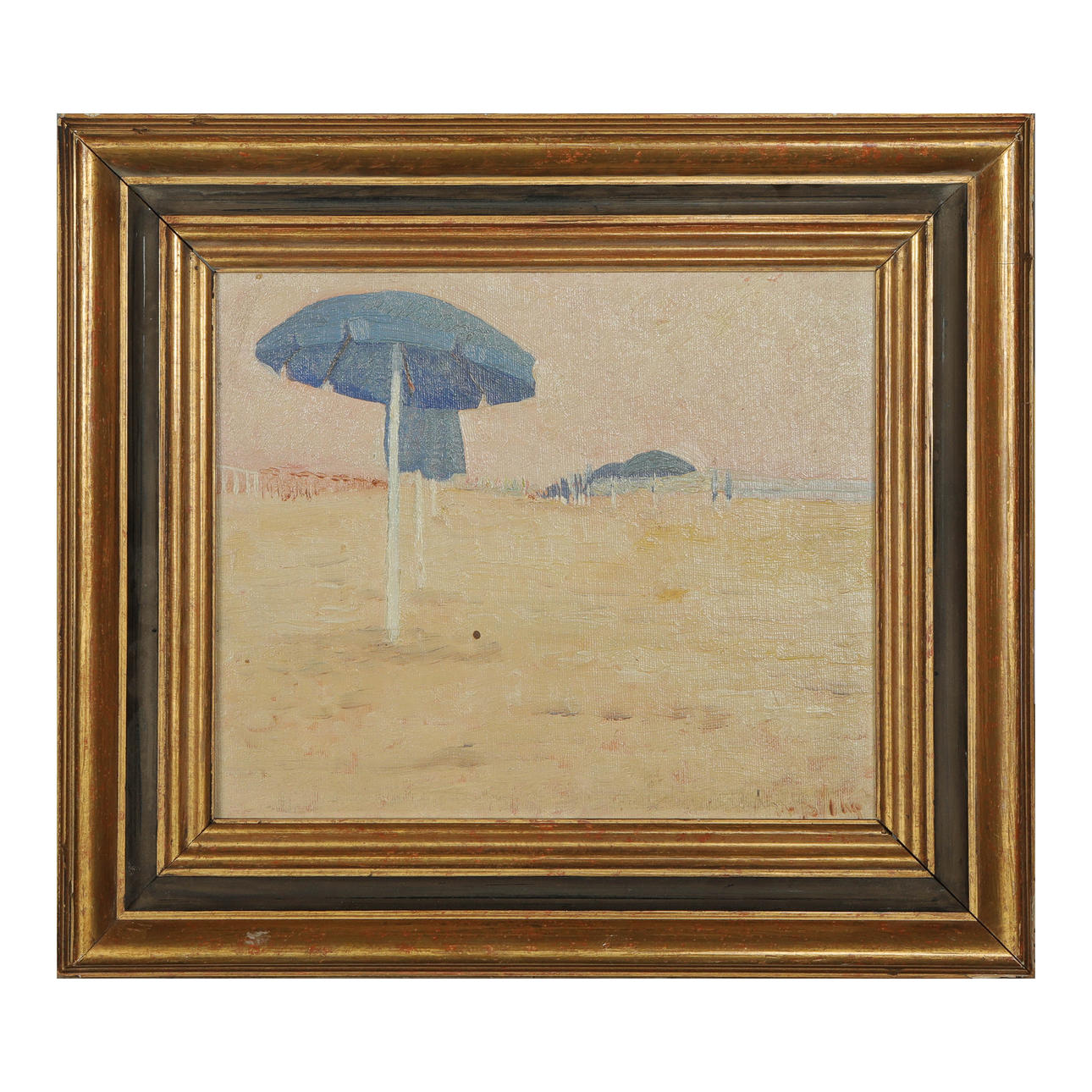 MADELEINE RAMPLING (BRITISH B.1941). BEACH UMBRELLAS. Art - Paintings ...