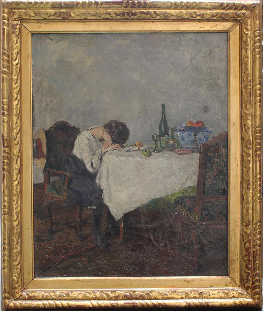 EMANUEL BARCHRACH BAREE. flicka, München, 1900-tal.