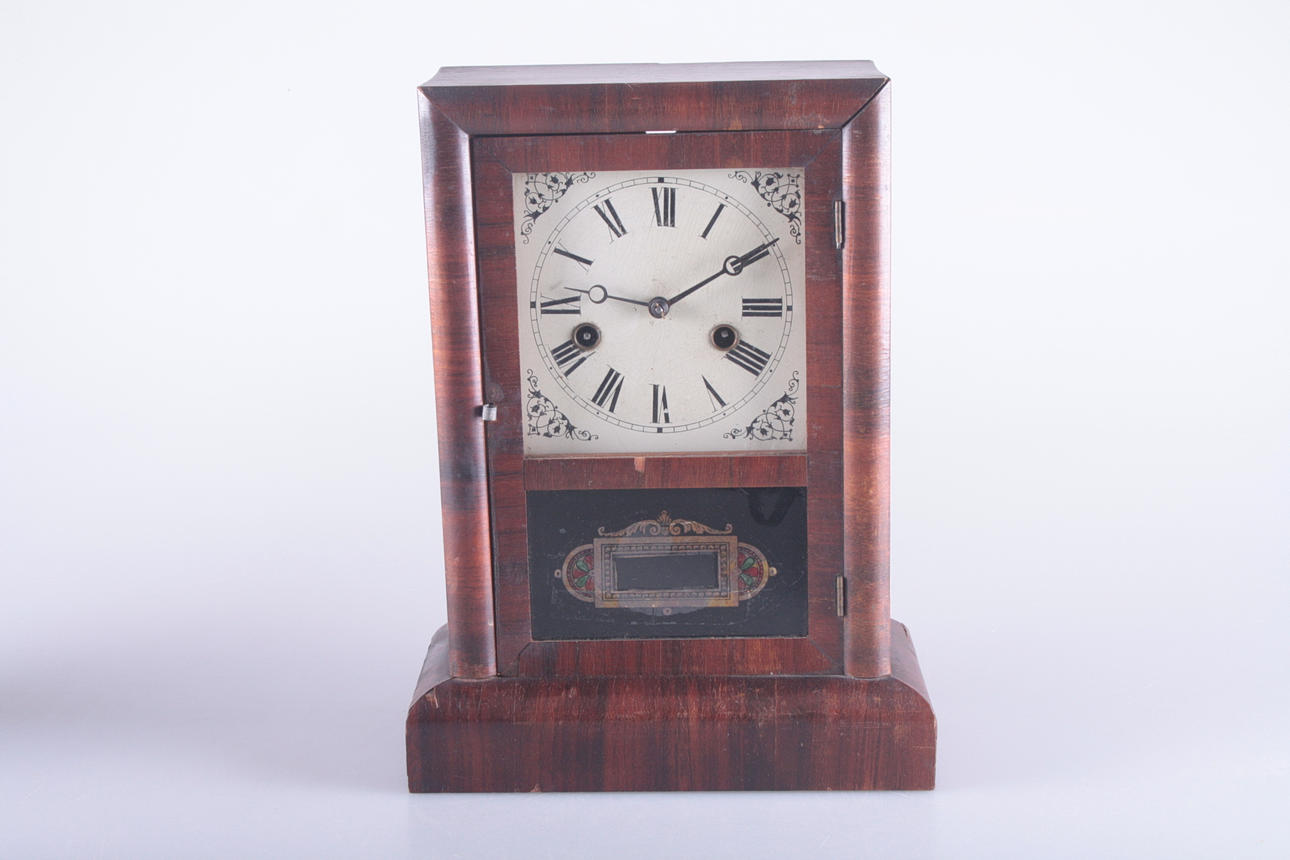 BORDSUR, red star clock company, 1800-tal.