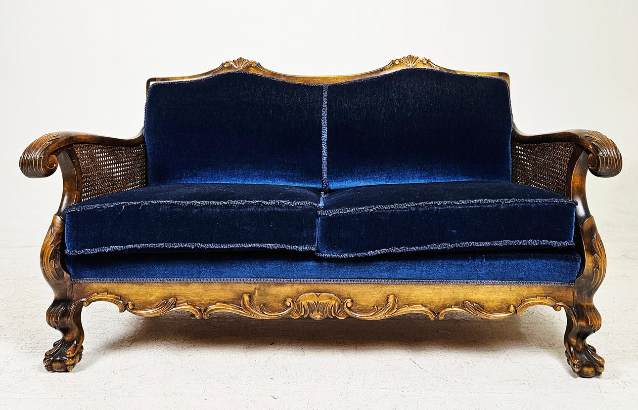 SOFFA, chippendale-stil, 1900-tal.