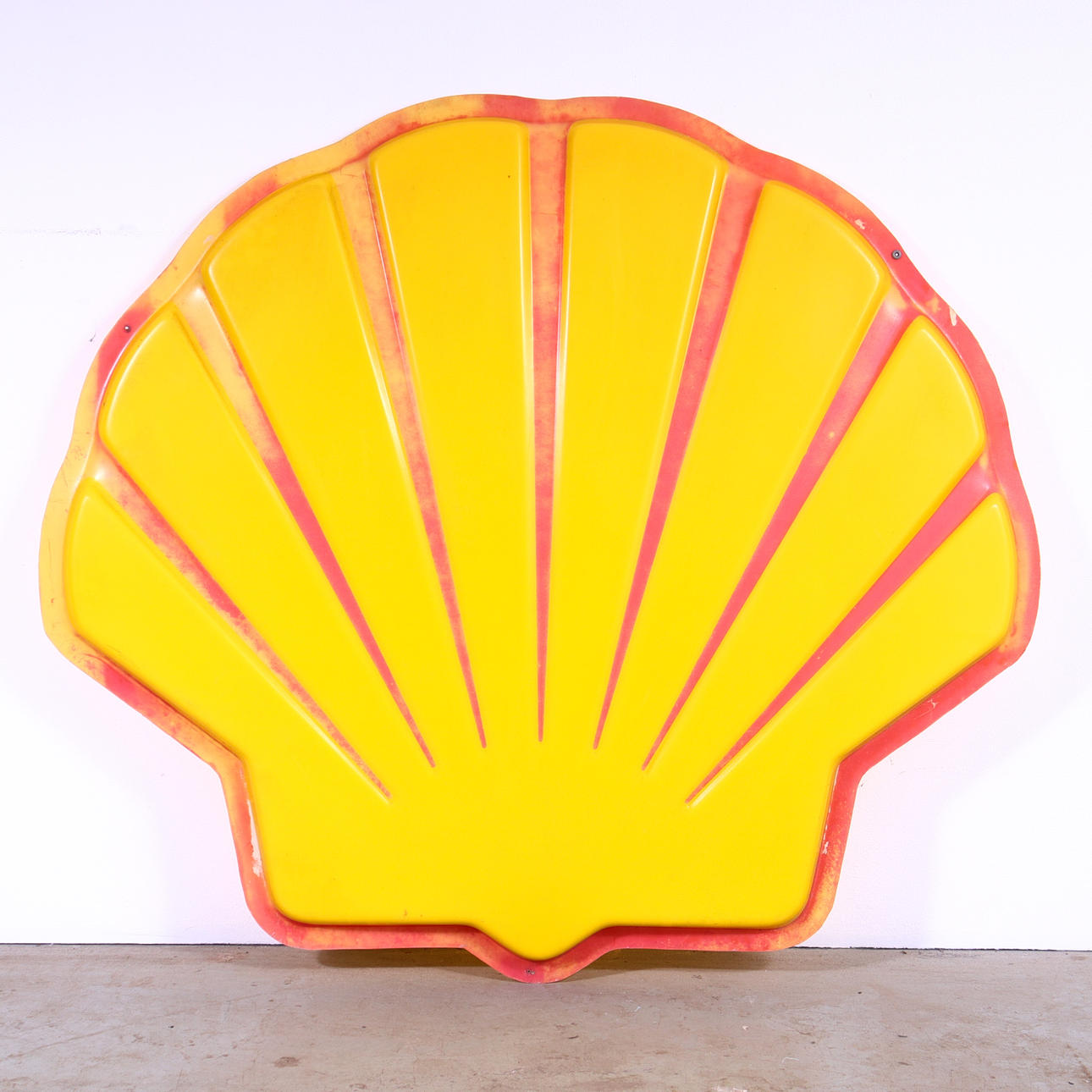 SHELL, probably front for illuminated sign, 1970s/80s. Collectables ...