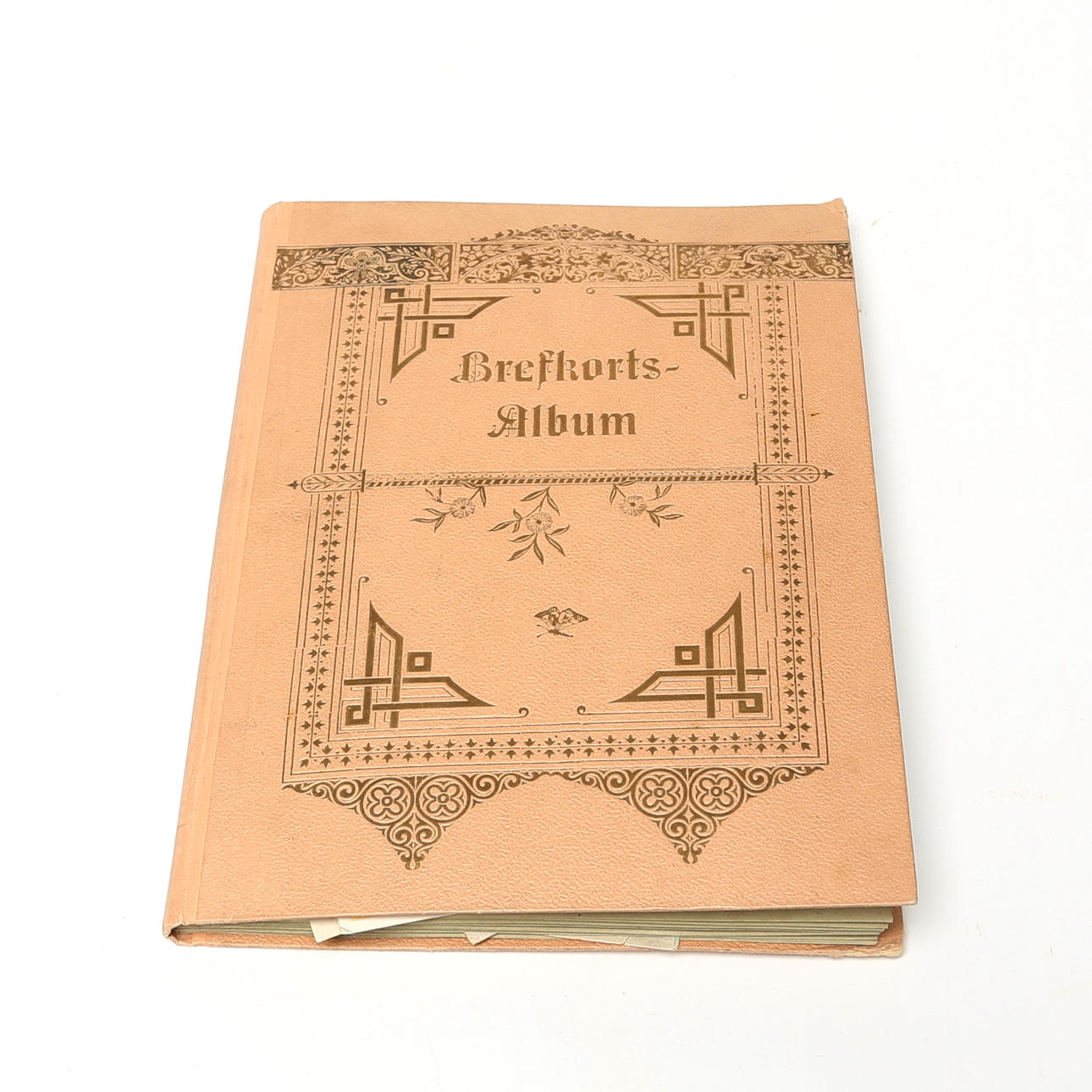 POSTCARD ALBUM, majority early 20th century.