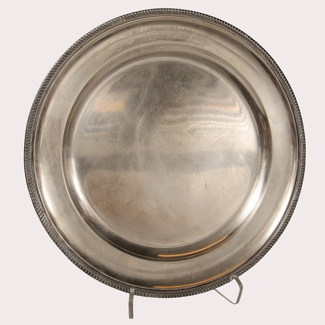FAT med vriden godronnering, silver, Danmark, 1947.