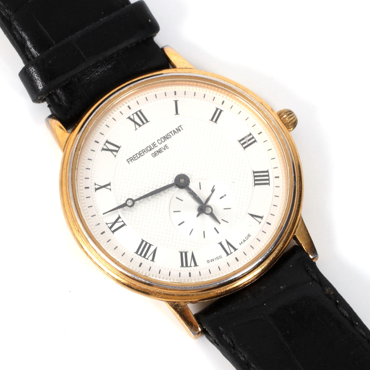 ARMBANDSUR, double, Frederique Constant. 2000-tal.