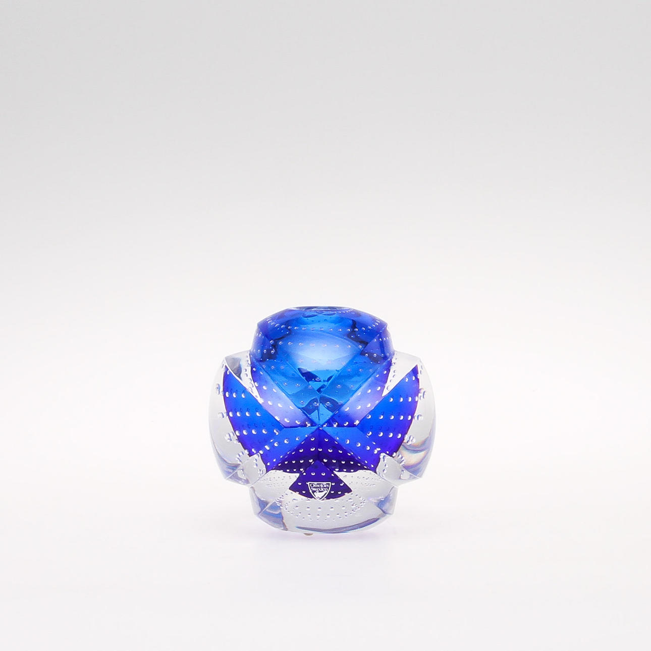 ERIKA LAGERBIELKE. vas, Orrefors, Expo. Signerad Erika Lagerbielke.